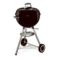 Weber 22 BLK Kettle Grill 741001